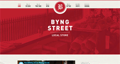 Desktop Screenshot of byngstreet.com.au